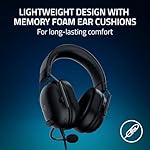 Razer BlackShark V2 X PlayStation Gaming Headset: 50mm Drivers - Cardioid Mic - Lightweight - Comfortable, Noise Isolating Earcups - for PS5, Xbox Series X, PC, Switch via 3.5 mm Audio Jack - Black - Image 5