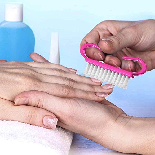 10 STKS Handvat Nagelborstel Nagelborstel Handschrobben, Vingernial Borstel Cleaner voor Tenen en Nagels Mannen Vrouwen… - Afbeelding 7