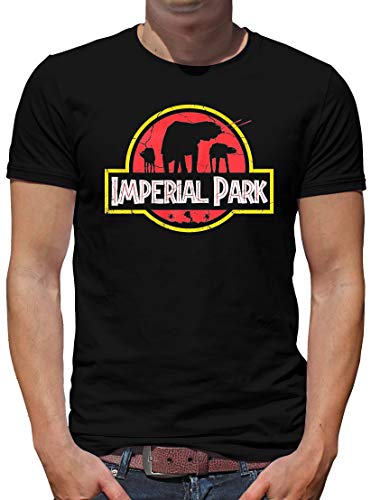 TShirt-People Imperial Park T-Shirt Herren Wars at Star at L Schwarz