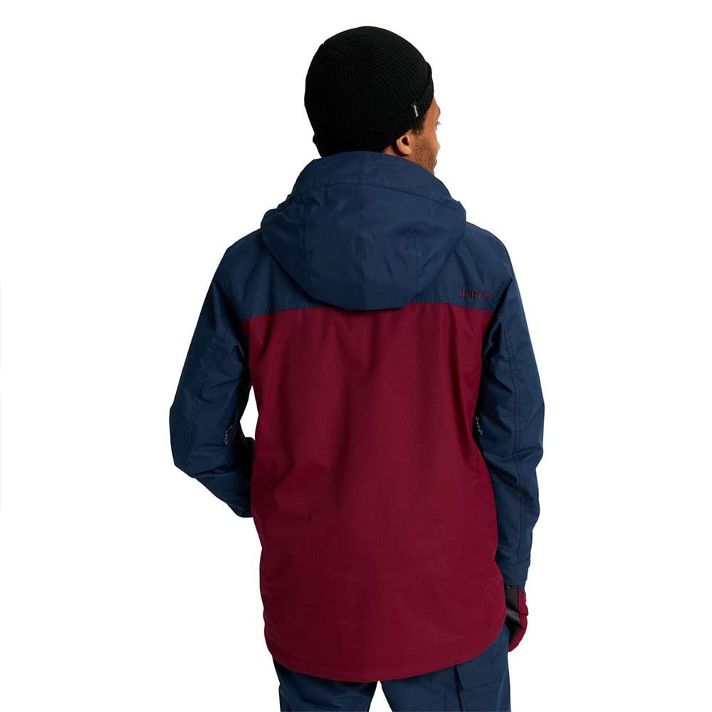 Burton Herren Covert Snowboard JackeAzul real, Negro Verdadero