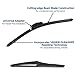 3 Pack Windshield Wiper Blades Compatible With Toyota RAV4 2019-2022 Front and Rear Original Equipment Automotive Replacement Blades Set For My Car - 26
