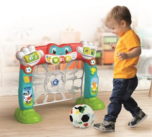 Portería con sensor Clementoni que enseña letras y números a bebés 5