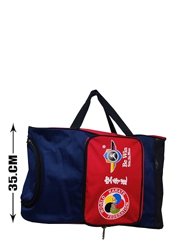 Image of Be Win WKF Logo & Karate Logo Printed Martial Arts Karate Equipment's Bag | Sports Accessories Training Bag