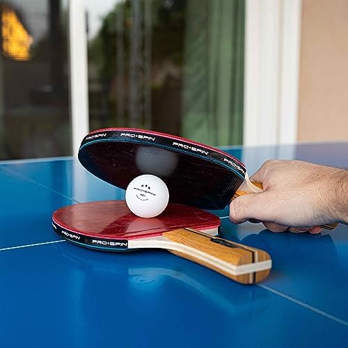 PRO-SPIN Ping Pong Balls - White 3-Star 40+ Table Tennis Balls (Pack of 24) | High-Performance ABS Training Balls | Ultimate Durability for Indoor/Outdoor Ping Pong Tables — view 4