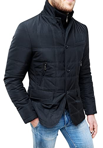 Veste en duvet homme noir en taille M pour un style chic et chaud