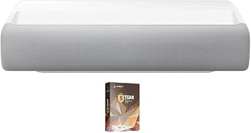 Samsung SP-LSP7T 120 The Premiere 4K Smart Laser Short-Throw Projector with an Additional 4 Year Coverage by Epic Protect (2021)
