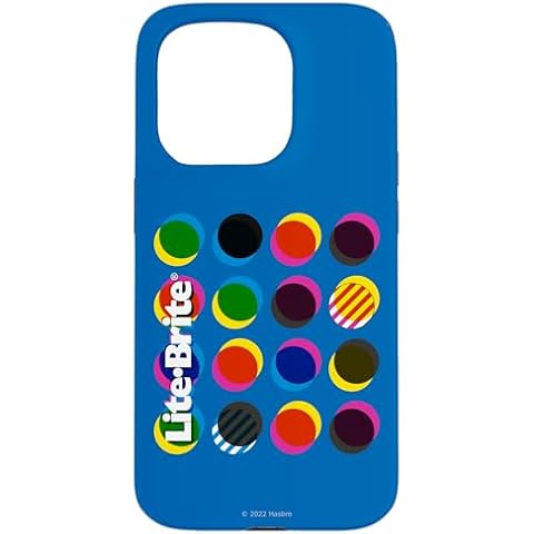 iPhone 15 Pro Lite-Brite Color Pegs Case Cover