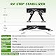 BAOSHISHAN Wohnmobil Stufenstabilisator Wohnmobil Stufenstützen Set 7cm bis 29cm Höhenverstellbar, Tragfähigkeit: Maximale 100KG