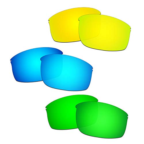 Lentilles Oakley Wiretap de rechange vertes or pour le sport