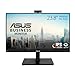 Produktbild ASUS Business BE24EQSK - 24 Zoll Full HD Monitor - 16:9 IPS Panel, 1920x1080 - ergonomisch, Pivot, Blaulichtfilter, Webcam, Mikrofon - DP, HDMI, D-Sub - Rahmenlos, Mini-PC Befestigung