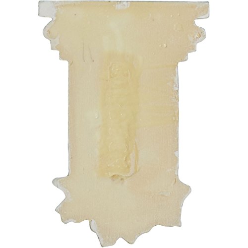 Image of Ekena Millwork COR04X02X06RO 3 7 /8 inch W x 2 1 /4 inch D x 5 3 /4 inch H Rose Corbel, White