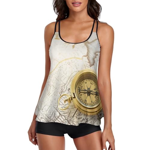 Maillot de bain tankini contre les frottements short de garçon et robe