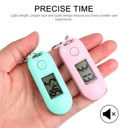 Reloj de bolsillo digital GALPADA con pantalla LED y diseño portátil silencioso 4