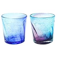 琉球ガラス　グラス4個セット　パープル 琉球ガラス グラス4個セット パープル 琉球ガラス」と「紫色