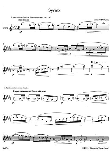 Debussy: Syrinx B007OLSJTC Book Cover