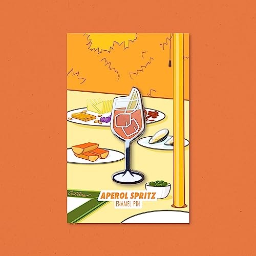 Image of Classic Cocktail Cute Enamel Pins for Bartender Aprons, Jackets, Backpacks and Purses, Shirt and Suit Lapels, Button Badges Brooch Fashion Jewelry