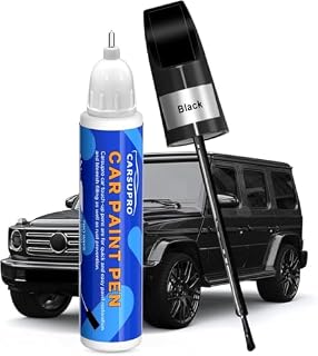 Touch Up Paint for Cars, Auto Touch Up Paint Scratch Repair Automotive car paint Lasting Auto Scratch Remover, Quick Drying, Easy to Use (Black)