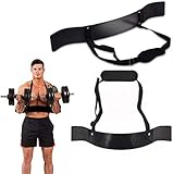 Diese Bodybuilding-Ausrüstung besteht aus dickem Aluminium Maximiert Ihr Bizeps- und Trizeps-Training durch maximale Stabilität und Isolation