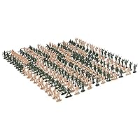 BTSEURY – BTSEURY Militär Soldat Playset, 360 stücke Mini Kunststoff S