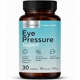 Sunergetic Premium Eye Pressure Support Supplement - Eye Pressure Supplement with Saffron, Lutein, Zeaxanthin, Bilberry & Pine Bark - Supports Ocular Health & Overall Vision - 30 Count