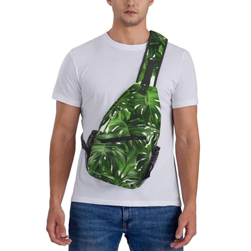 Bolso cruzado bandolera para hombre negro miniatura 7