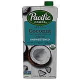 Pacific Foods Organic Coconut Unsweetened Plant-Based Beverage, 32 Ounce