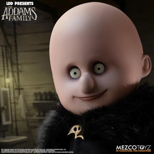 Set Muñecas Living Dead Dolls Addams Uncle Fester y IT miniatura 4