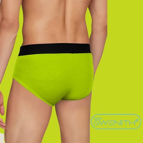 Image of Premium Underwear for Men Briefs Innerwear with 6 Months Stitching Warranty Supportive Contour Pouch Functional Horizontal Fly & Anti Bacterial (Pack of 1)
