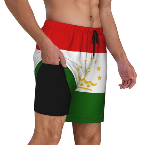 Short de bain Tadjikistan EdWal double couche adieu irritations plage - 3