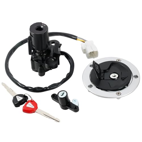 イグニッションスイッチタンクキャップER650 ER6N ER6F 650 EX400 400R適合部品番号270455452 270050552 510490039 510490714