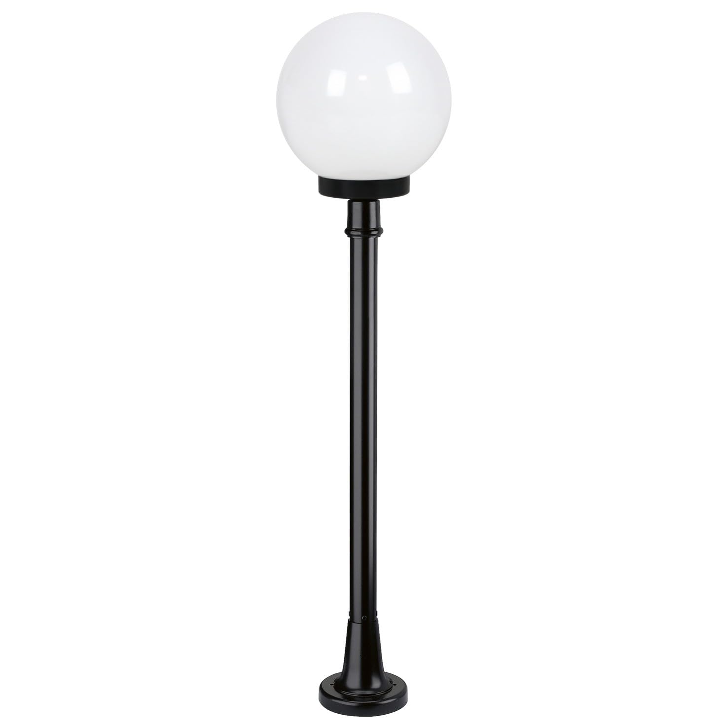 Farola 1L. GLOBI IP43 E27 Opal Ng.