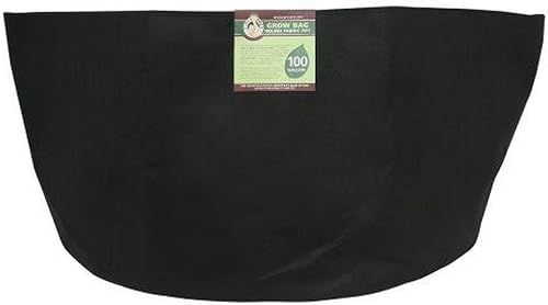 Miniatura 2 de Maceta redonda de tela prémium de 20 galones, color marrón