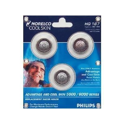 Norelco Advantage Replacement Heads HQ167