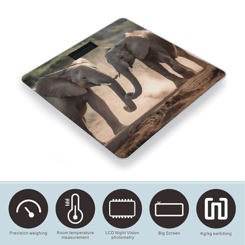 Balanza Digital para Baño de Vidrio Templado 400lb miniatura 3
