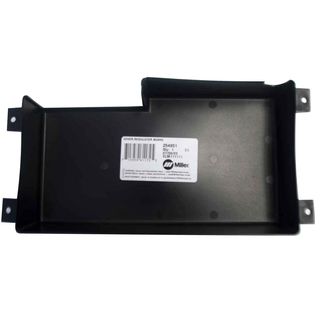 Miller 254951 Cover, Regulator Board