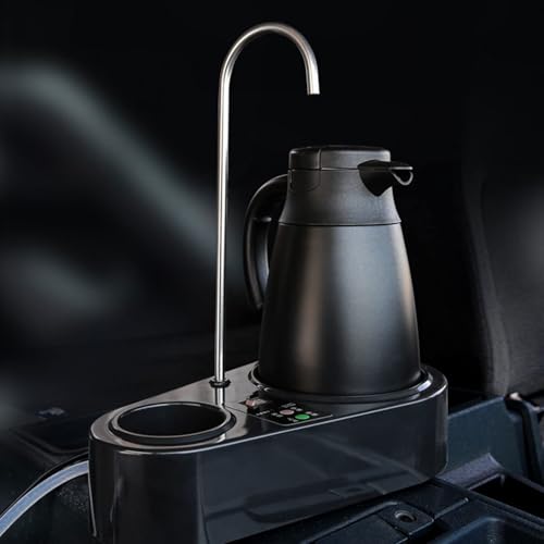 Tetera eléctrica para auto 1.2L 24V acero inoxidable miniatura 4