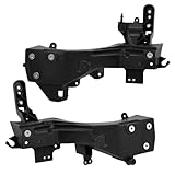 koxuyim Radiator Support Bracket Driver And Passenger Side | Pair Headlight Mounting Bracket (Side Panel) Compatible with 2014-2022 J-eep Grand Cherokee CH1225271 68223399AA CH1225272 68223400AA