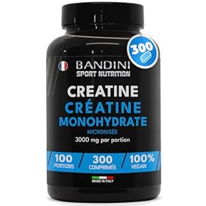Bandini® Créatine Monohydrate 300...