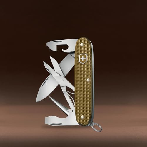 Canivete Pioneer X Alox Terra - com 9 funções - Cabo de Aluminio - Marrom - 0.8231.l24