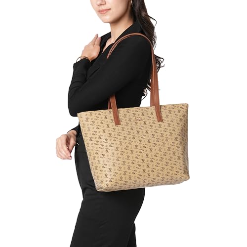 Image of Lavie Women's Mono LL Adele Tote Bag for Women | Tote Handbag for Work | Ladies purse | Stylish Shoulder Bag | Gift for Women