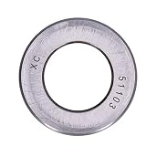 10 Sztuk Samolot łożyska Kulkowe Wzdłużne Miniaturowe łożysko Kulkowe Oporowe Wysoka dokładność Odłączany Miniaturowy Osiowy Metalowy Zestaw łożysk (51103)