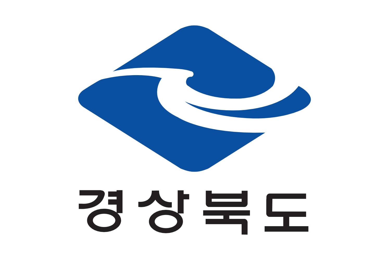 Drapeau paysage North Gyeongsang idéal pour décorer vos événements culturels asiatiques