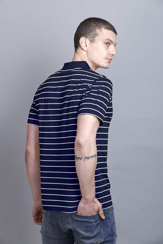 Image of GODFREY Half Sleeve Cotton Polo T Shirt for Man with Pocket - Regular fit Men Tshirts