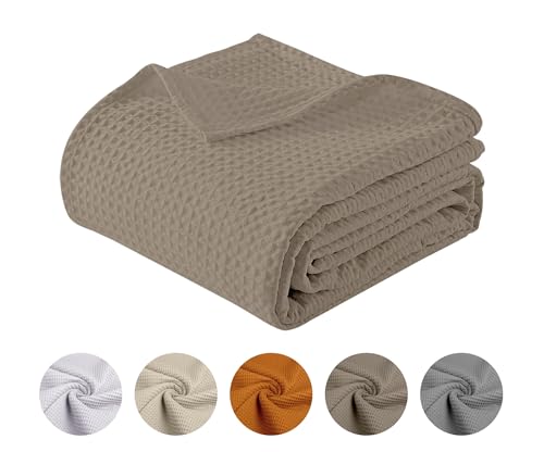Copriletto Singolo Nido D'ape 100% Cotone
