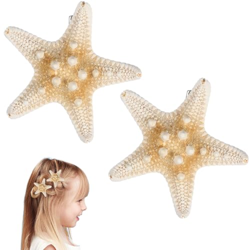 Pinzas para el pelo de estrella de mar evitan mechones sueltos con sujeción cómoda
