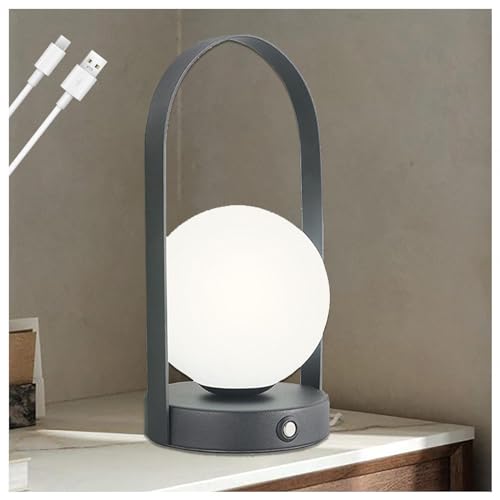 ARTSIM Dimmerabile Luce Notturna, Luce per Lettura Libri a Letto 2000mah Con Type-C E Dimmerazione a Sfioramento, Lampade Da Comodino Per Camere Da Letto E Camerette,A
