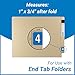 Doctor Stuff - File Folder Labels, Number 4, Amerifile L1000 Series Chart Stickers - ARNM Series Chart Stickers, Dark Blue, 1