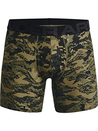 Image of Under Armour mens Multi-pack Performance Tech Boxerjock Brief, 6 inch Inseam, All-day Comfort & Soft