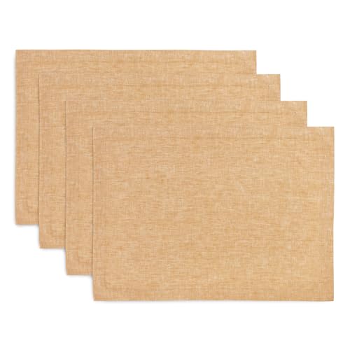 Solino Home Napperons lin pur Nugget Athena 14x19po