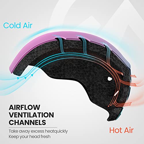 Image of OutdoorMaster Kelvin Ski Helmet - Snowboard Helmet for Men, Women & Youth | Ski & Snowboard Use,Fits Men,Women & Youth,ASTM Certified Impact Protection,Adjustable Ventilation